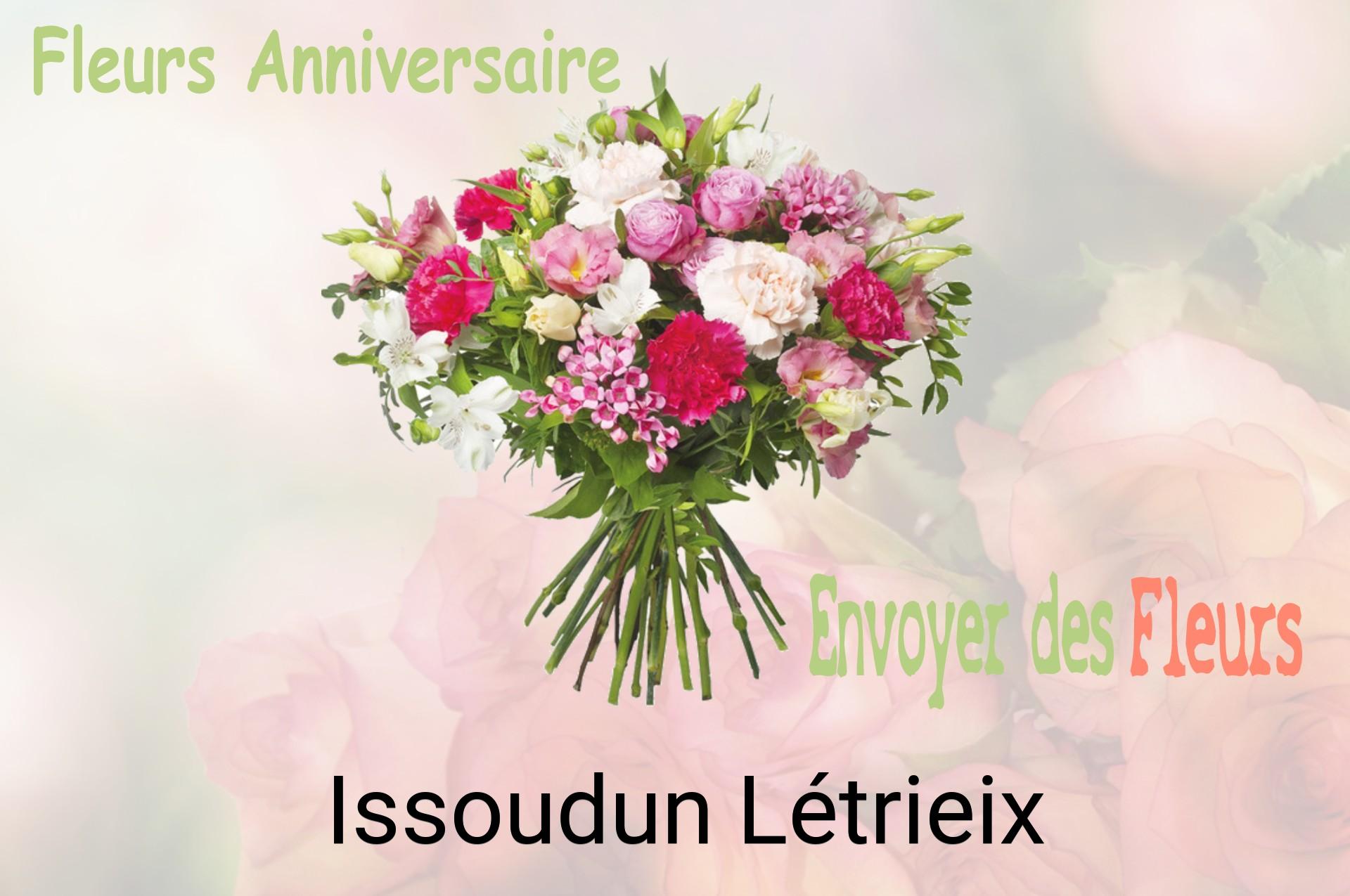 Bouquet de fleurs d’anniversaire livré à Issoudun-Létrieix
